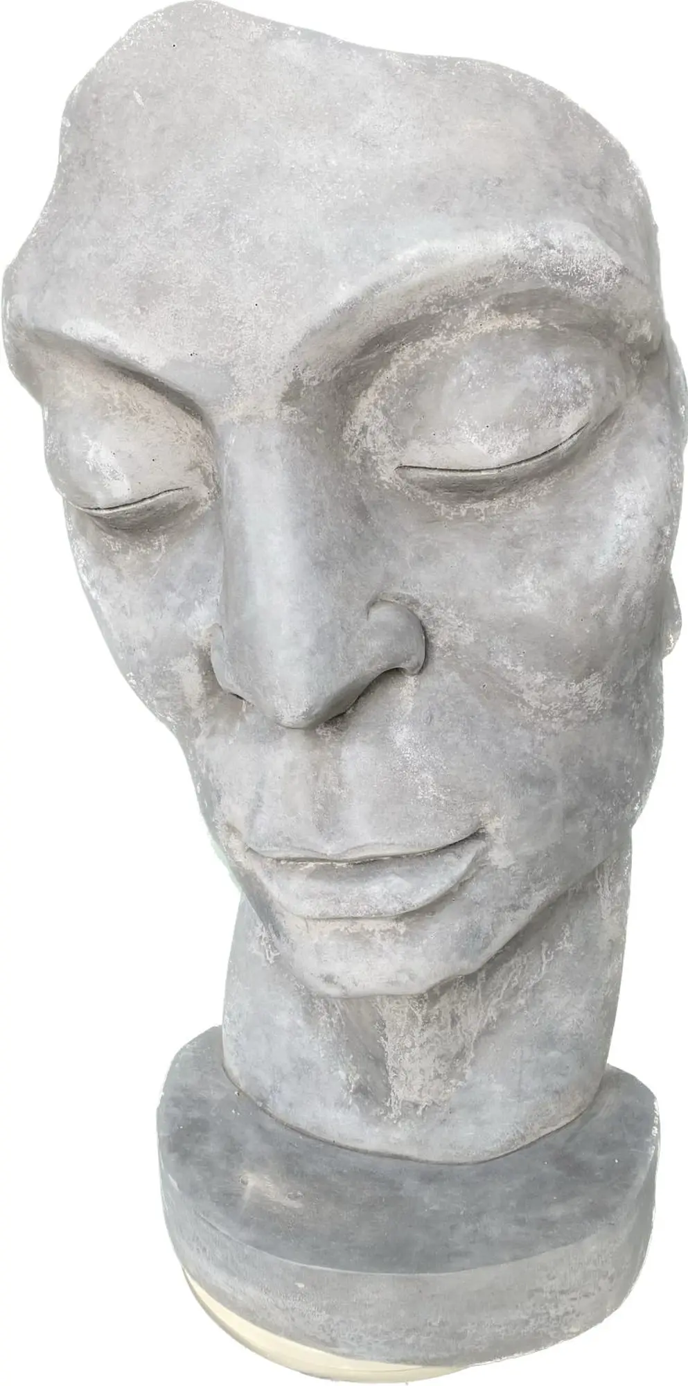  Product image 3 of the product “Aras - Face looking to the right, 120 cm H | cast stone ”